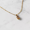 Mini Luxe Rectangular Pendant — Clear
