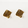 Modern Geometric Golden Studs