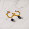 Molten Stone Hoops