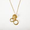 Molten Hoop Necklace