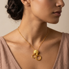 Molten Hoop Necklace