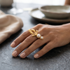Organic Pearl Fusion Ring