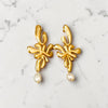 Sculpted Bloom Pearl Drops