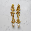 Sculpted Layer Bloom Pearl Drops