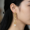 Sculpted Layer Bloom Pearl Drops