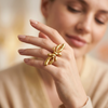 Sculpted Minimalism Ring