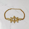 Sculpted Bloom Pearl Necklace