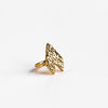 Textured Heart Ring