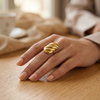 Wave Sculpt Ring