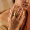Wave Sculpt Ring