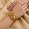 Wide Filigree Cuff