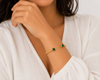 Emerald Elan Cuff
