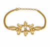 Sculpted Bloom Pearl Necklace